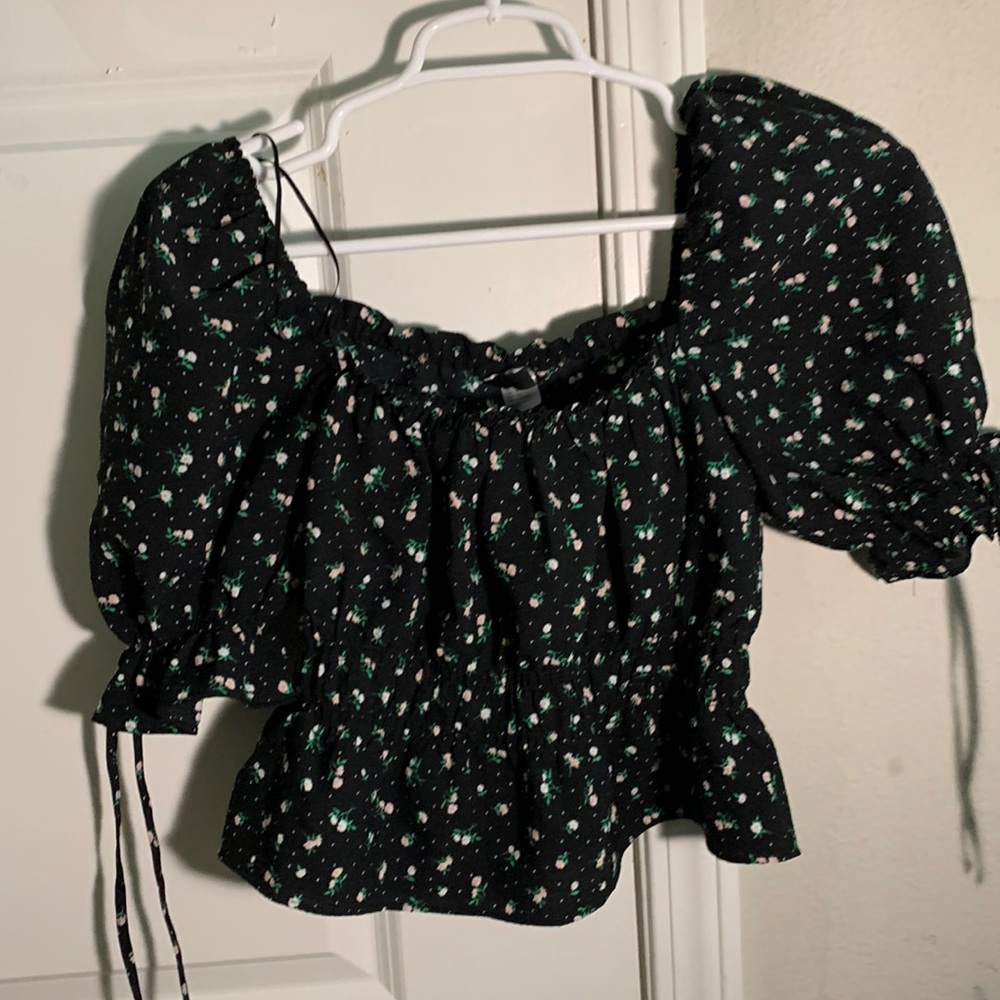 A crop top best for wear during summer